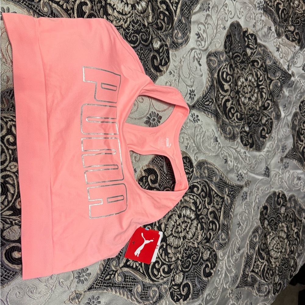 Puma Coral Activewear Top